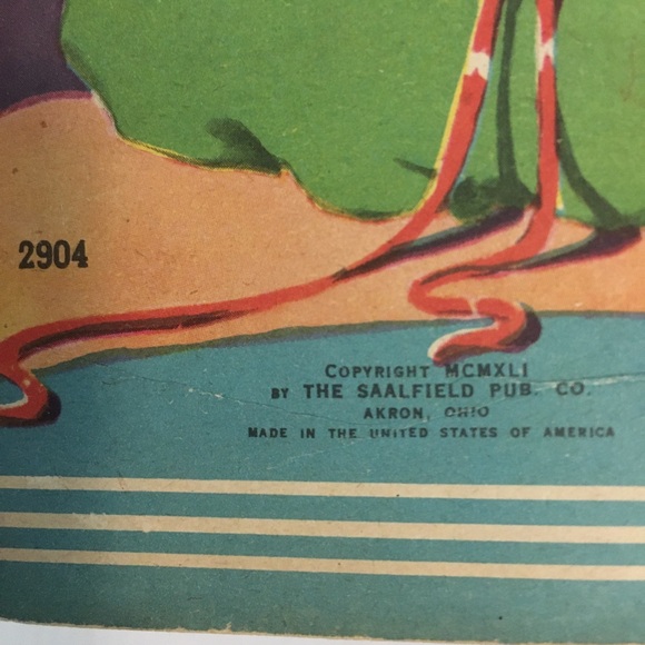 VTG The Night Before Christmas Soft Cover Book 1943 - Picture 2 of 13